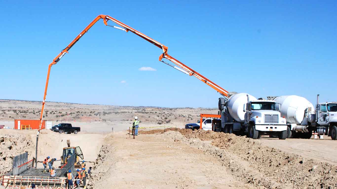 شوتینگ بتن با ارتفاع بالا در تبریز